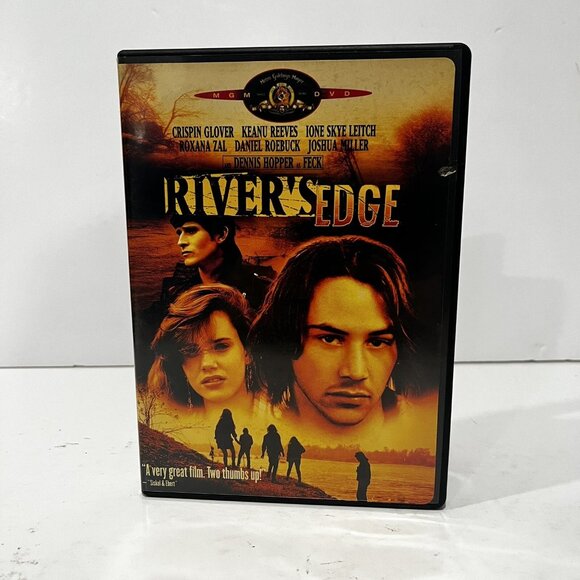 River’s Edge (DVD 1986) OOP Rare MGM Keanu Reeves Crispin Glover Tested VG - Picture 1 of 3